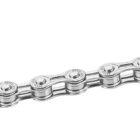 Bicycle Chain 9 Speed Chian 116 Links with Spare Master Links Hollow Out Lightweight for Road Bicycle Mountain Bike Folding Bike E Bike (9 Speed,Golden)