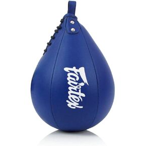 Fairtex SB2 Microfiber Muay Thai Boxing Speed Bag - Black, Gold, Red, Blue
