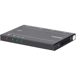 Monoprice Blackbird 4K Pro 1x2 Ultra Slim HDMI Splitter - HDR, 18Gbps, 4K 60Hz, YCbCr 4:4:4, HDCP 2.2, Black
