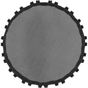 بساط القفز البديل العلوي - إطارات الترامبولين المستديرة مع خطافات باستخدام زنبركات 3.5 بوصة - بساط بديل لتمارين الترامبولين - بساط قفز الجمباز - يدعم ما يصل إلى 220 رطلاً (38 بوصة، 32 خطافًا) in Kuwait