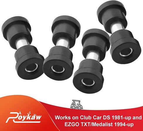 مجموعة جلبة وأكمام زنبركية لعربة الجولف من Roykaw لطرازات EZGO TXT/Medalist 1994-up & Club Car DS 1976-up تحل محل OEM # 70291G01، 70289G02، 1012303، 1015583 in Saudi Arabia