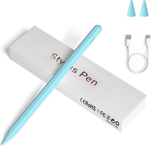 Stylus Pens for Touch Screens, Universal Fine Point iPad Pencil with Magnetic Adsorption Compatible with iPhone/iPad/Samsung/Android/Tablet & Other Touch Screens (White Gradient Pink) in Saudi Arabia