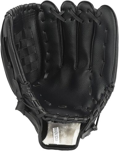 الشباب الأطفال الكبار البيسبول قفاز لينة بو الجلود وسادة اليد اليسرى قفاز الكرة اللينة تي الكرة قفاز قفازات سهلة كسر في اليد اليمنى رمي الشباب تيبول فيلدينغ قفاز لاعب القفاز للبنين بنات طفل in Kuwait