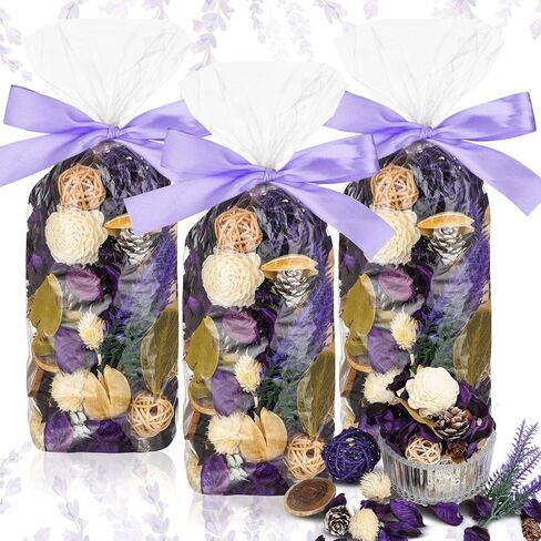 أكياس مجففات الربيع الأرجواني الخزامى المجففة وعاء حشو كبير 15 أوقية حقيبة رائحة الخزامى ديكور الزهور المجففة روائح من عطر الخزامى المسحوق الكيس البتلة ديكور حمام الزفاف in Kuwait