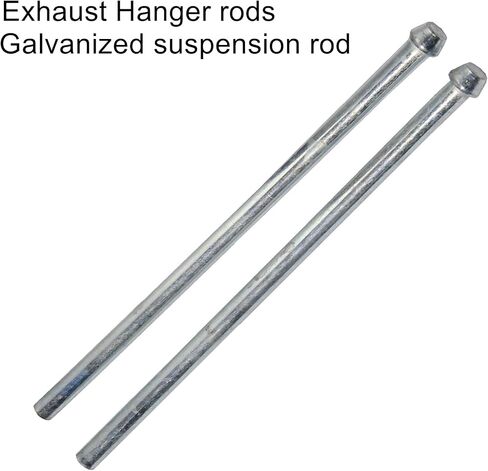 2 حزمة قضبان شماعات العادم 3/8 "× 8.6 بوصة لحام عالمي مستقيم في قضبان شماعات in Kuwait