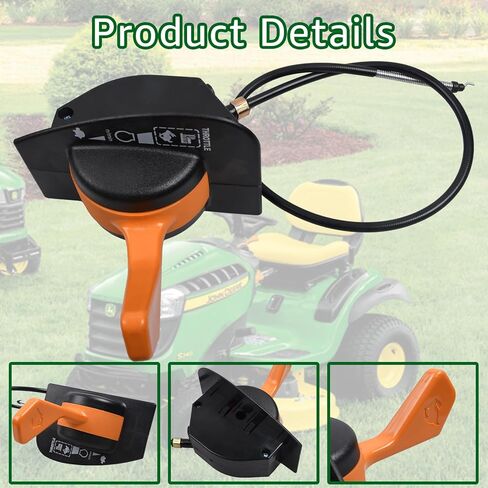 GY21983 خنق كابل التحكم لجون ديري D100 D105 D110 D120 X105 X115R X125 X145 دفع سحب كابل in Kuwait