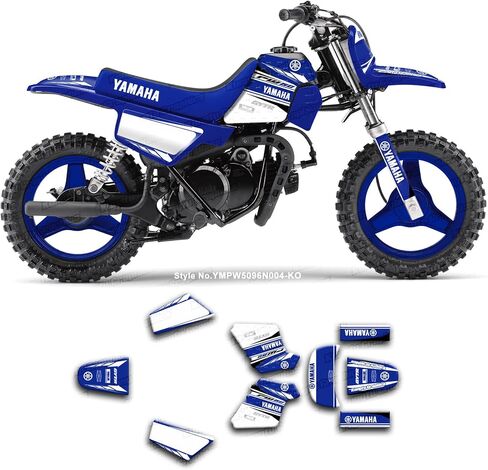 طقم ملصقات رسومات كونغفو لياماها PW 50 PW50 piwi 50، أزرق، YMPW5096N004-KO in Kuwait