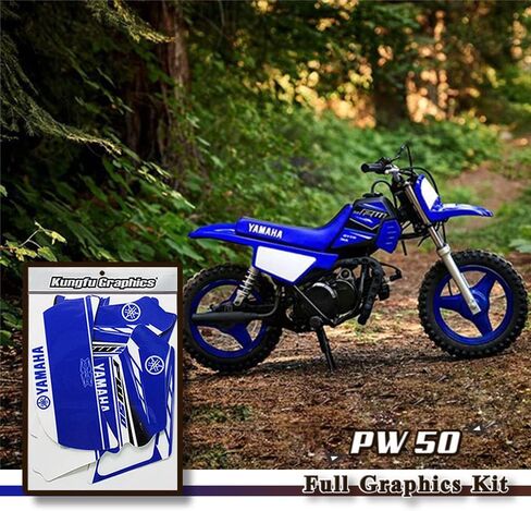 طقم ملصقات رسومات كونغفو لياماها PW 50 PW50 piwi 50، أزرق، YMPW5096N004-KO in Kuwait