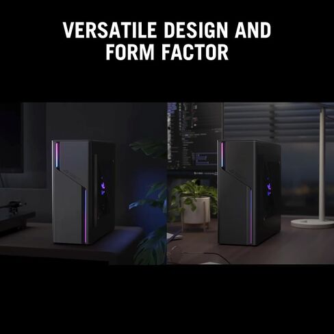 كمبيوتر مكتبي للألعاب ASUS 2023 ROG G22CH DB776، عامل صغير الحجم، Intel Core i7-13700F، NVIDIA GeForce RTX 4070 Dual، 1 تيرابايت SSD Gen 4، ذاكرة الوصول العشوائي DDR5 16 جيجابايت، Windows 11، G22CH-DB776، رمادي in Saudi Arabia