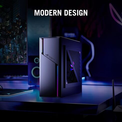 كمبيوتر مكتبي للألعاب ASUS 2023 ROG G22CH DB776، عامل صغير الحجم، Intel Core i7-13700F، NVIDIA GeForce RTX 4070 Dual، 1 تيرابايت SSD Gen 4، ذاكرة الوصول العشوائي DDR5 16 جيجابايت، Windows 11، G22CH-DB776، رمادي in Saudi Arabia
