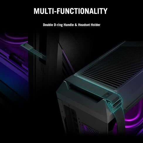 ASUS 2023 ROG G22CH DB776 Gaming Desktop PC, Small Form Factor, Intel Core i7-13700F, NVIDIA GeForce RTX 4070 Dual, 1TB SSD Gen 4, 16GB DDR5 RAM, Windows 11, G22CH-DB776,Gray in Saudi Arabia