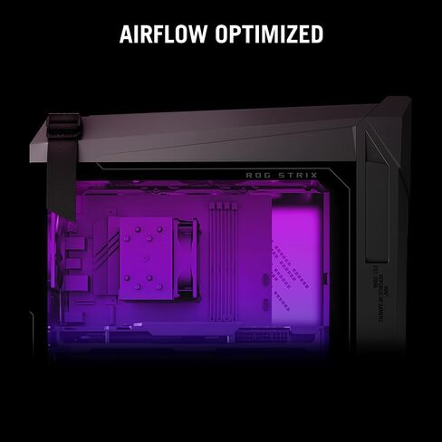 ASUS 2023 ROG G22CH DB776 Gaming Desktop PC, Small Form Factor, Intel Core i7-13700F, NVIDIA GeForce RTX 4070 Dual, 1TB SSD Gen 4, 16GB DDR5 RAM, Windows 11, G22CH-DB776,Gray in Saudi Arabia