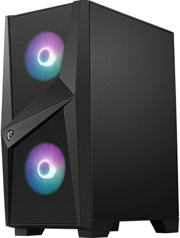 MSI Codex R Gaming Desktop | Intel 10-Core i5-13400F >i7-12700F | 64GB DDR5 2TB SSD + 1TB HDD | Geforce RTX 4060 8GB Graphic | DisplayPort 2.5G Ethernet ARGB Fan Win11Pro Black + HDMI Cable in Saudi Arabia
