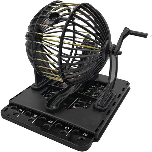 مجموعة ألعاب Yuanhe Classic Bingo - قفص بينجو، لوحة رئيسية، بطاقات بينجو، كرات بينجو in Kuwait