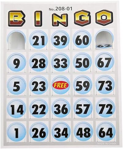 مجموعة ألعاب Yuanhe Classic Bingo - قفص بينجو، لوحة رئيسية، بطاقات بينجو، كرات بينجو in Kuwait