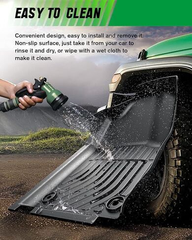 Floor Mats Fit for Volkswagen ID.4 2024 2023 2022 2021, All Weather Protection Car Mats Full Set 1st & 2nd Row, Automotive Floor Liners for Volkswagen ID4 TPE Black Custom-Fit in Kuwait