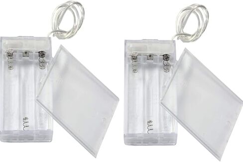 Battery Case Holder,3 AA Battery Holder with Switch, 2PCS 4.5V Battery Holder with Switch, 3X 1.5V AA Battery Holder and Switch in Saudi Arabia