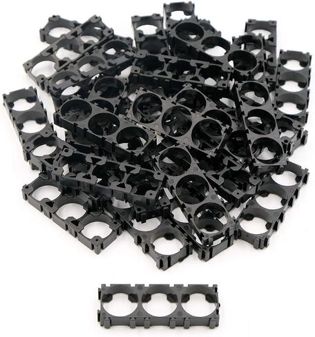 Bestol 3x5 خلية/4x5 خلية/2xCell/3xCell/18x6x50x1 خلية 18x6x50 بطاريات فاصل يشع قذيفة بلاستيكية حامل الحرارة قوس (100 قطعة قوس ثلاثي) in Kuwait