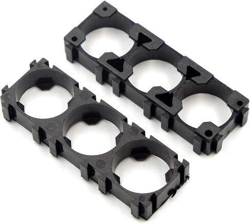Bestol 3x5 خلية/4x5 خلية/2xCell/3xCell/18x6x50x1 خلية 18x6x50 بطاريات فاصل يشع قذيفة بلاستيكية حامل الحرارة قوس (100 قطعة قوس ثلاثي) in Kuwait