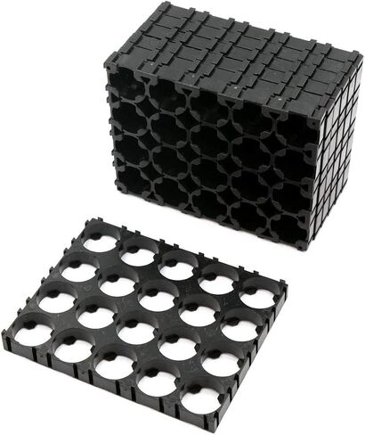 Bestol 3x5 خلية/4x5 خلية/2xCell/3xCell/18x6x50x1 خلية 18x6x50 بطاريات فاصل يشع قذيفة بلاستيكية حامل الحرارة قوس (100 قطعة قوس ثلاثي) in Kuwait