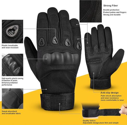 قفازات رياضية للرجال، قفازات خارجية للعمل في الهواء الطلق، والتسلق، والمشي لمسافات طويلة، والتخييم in Kuwait
