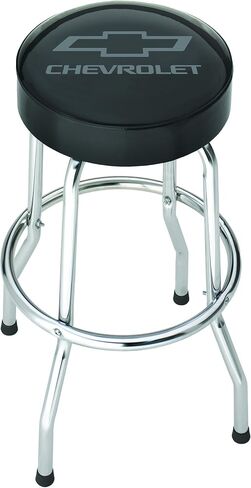 Plasticolor 004790R01 Black/Grey Garage Stool (Chevrolet) in Saudi Arabia