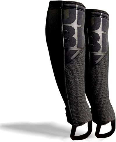 UNBROKENSHOP Shin Sleeves Pro Black 7mm Neoprene, Weightlifting, Deadlift, Rope Climb, Box Jumps for Men and Women, A Pair in Saudi Arabia