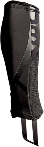 UNBROKENSHOP Shin Sleeves Pro Black 7mm Neoprene, Weightlifting, Deadlift, Rope Climb, Box Jumps for Men and Women, A Pair in Saudi Arabia