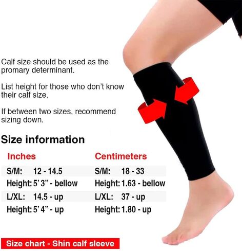 UNBROKENSHOP Shin Sleeves Pro Black 7mm Neoprene, Weightlifting, Deadlift, Rope Climb, Box Jumps for Men and Women, A Pair in Saudi Arabia