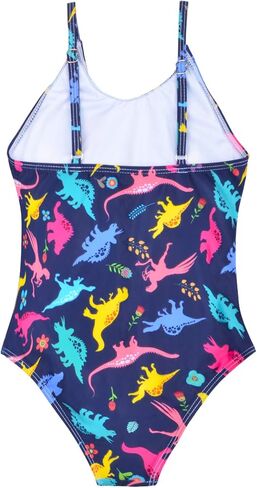 ملابس سباحة للفتيات من PASHOP قطعة واحدة للأطفال من عمر 4 إلى 8 سنوات، ملابس سباحة للفتيات الصغيرات مع حزام قابل للتعديل in Kuwait