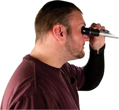 Performance Tool W80158 Multifunction Refractometer - Brix Scale, Measures DEF, Ethylene Glycol, Propylene Glycol, Battery Fluid, Anti-Freeze, Brewing Beer, Making Wine and More in Saudi Arabia