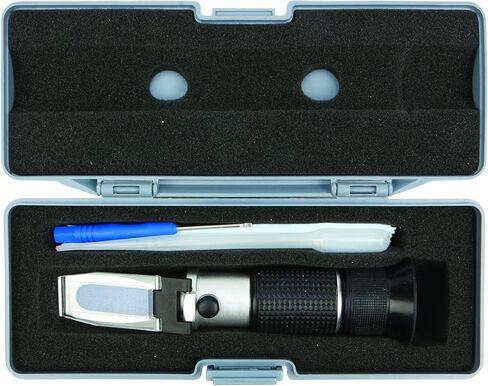 Performance Tool W80158 Multifunction Refractometer - Brix Scale, Measures DEF, Ethylene Glycol, Propylene Glycol, Battery Fluid, Anti-Freeze, Brewing Beer, Making Wine and More in Saudi Arabia