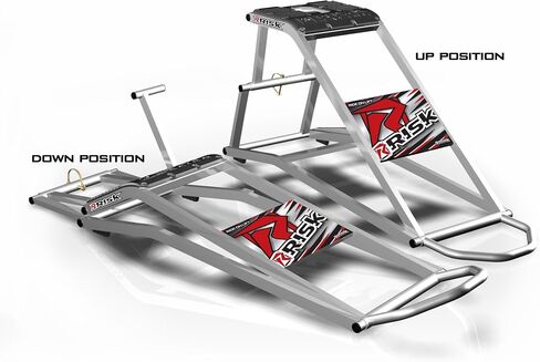 Risk Racing RR1 Ride-On Lift,Silver in Saudi Arabia