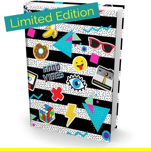 Book Sox Stretchable Book Cover: Fits Most Hardcover Textbooks up to 9" x 11". Adhesive-Free, Nylon Fabric School Book Protector. Easy to Put On. Washable & Reusable Jacket. (American Flag) in Saudi Arabia