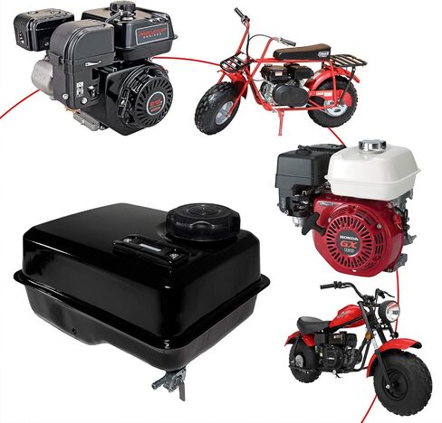 New Designed Screw On Fuel Tank For Predator 212 Ghost 224cc Engine, Coleman 196cc Mini bike KT196 Go kart, BT200X CT200U CT200UEX, Baja Warrior MB200, Honda GX160 GX200 Clone Engine in Saudi Arabia
