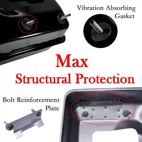 New Designed Screw On Fuel Tank For Predator 212 Ghost 224cc Engine, Coleman 196cc Mini bike KT196 Go kart, BT200X CT200U CT200UEX, Baja Warrior MB200, Honda GX160 GX200 Clone Engine in Saudi Arabia