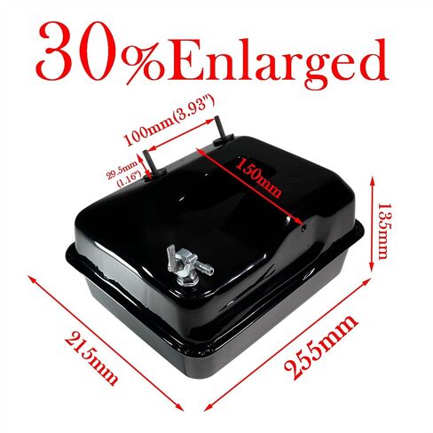 New Designed Screw On Fuel Tank For Predator 212 Ghost 224cc Engine, Coleman 196cc Mini bike KT196 Go kart, BT200X CT200U CT200UEX, Baja Warrior MB200, Honda GX160 GX200 Clone Engine in Saudi Arabia