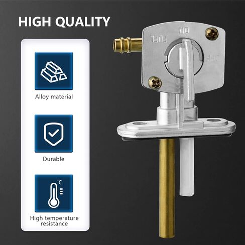 صمام الوقود بيتكوك لكاواساكي بايو 220 250 300 البراري 300 360 400 سوزوكي LTZ 250 400 ياماها TTR 90 125 225 ATV دراجة نارية الوقود بيتكوك الغاز صمام إيقاف التبديل in Kuwait