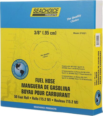 Seachoice Fuel Hose EPA Compliant, for Repair and Replacement on Outboard Engines in Saudi Arabia
