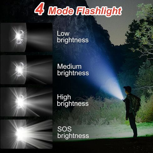 Emergency Hand Crank Radio with LED Flashlight for Emergency, AM/FM NOAA Portable Weather Radio with 5000mAh Power Bank Phone Charger, USB Charged & Solar Power for Camping, Emergency (Army Green) in Saudi Arabia