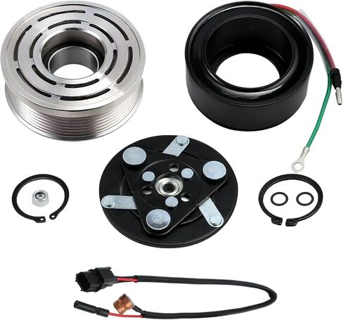 AC Compressor Clutch Assembly Kit Endxedo AC Compressor Clutch Replacement for 2006-2011 Honda Civic 1.8L in Saudi Arabia