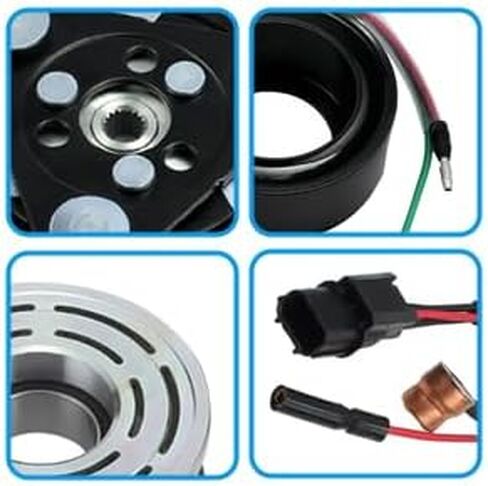 AC Compressor Clutch Assembly Kit Endxedo AC Compressor Clutch Replacement for 2006-2011 Honda Civic 1.8L in Saudi Arabia