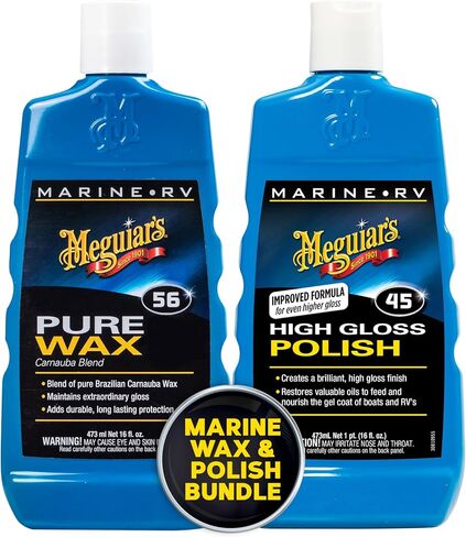 شمع المعجون البحري الفاخر الرائد من Meguiar - حاوية سعة 11 أونصة in Saudi Arabia