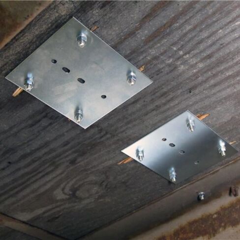 مجموعة تركيب لوحة المسار E الآمنة للغاية من DC Cargo، 8 عبوات | اللوحة الخلفية لتركيب السكك الحديدية E-Track، والمسامير، والصواميل، والغسالات in Kuwait