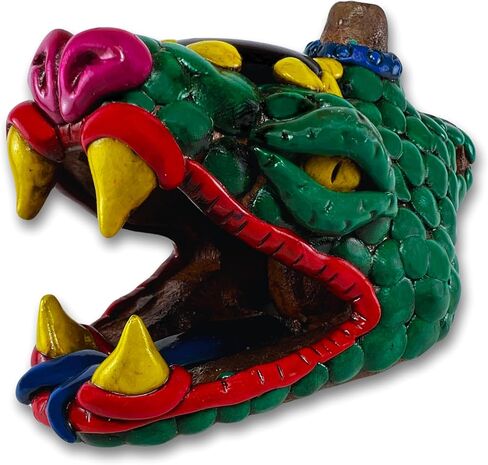 صافرة الموت الأزتيك بصوت عالٍ - صافرة سيلباتو سيربينتي مويرتي أزتيكا - صافرة الأزتيك سيلباتو أزتيكا - صافرة الموت الأزتيك - صافرة أزتيك الميتة المرعبة 130 ديسيبل (ألوان متنوعة) in Kuwait