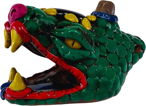 صافرة الموت الأزتيك بصوت عالٍ - صافرة سيلباتو سيربينتي مويرتي أزتيكا - صافرة الأزتيك سيلباتو أزتيكا - صافرة الموت الأزتيك - صافرة أزتيك الميتة المرعبة 130 ديسيبل (ألوان متنوعة) in Kuwait