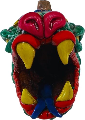 صافرة الموت الأزتيك بصوت عالٍ - صافرة سيلباتو سيربينتي مويرتي أزتيكا - صافرة الأزتيك سيلباتو أزتيكا - صافرة الموت الأزتيك - صافرة أزتيك الميتة المرعبة 130 ديسيبل (ألوان متنوعة) in Kuwait