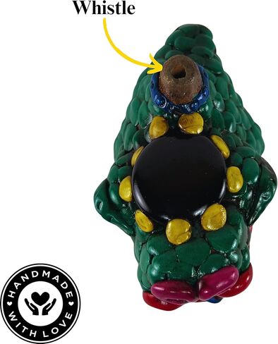 صافرة الموت الأزتيك بصوت عالٍ - صافرة سيلباتو سيربينتي مويرتي أزتيكا - صافرة الأزتيك سيلباتو أزتيكا - صافرة الموت الأزتيك - صافرة أزتيك الميتة المرعبة 130 ديسيبل (ألوان متنوعة) in Kuwait