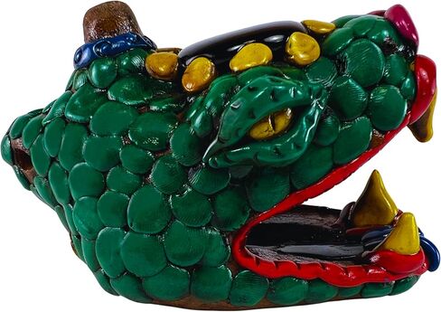 صافرة الموت الأزتيك بصوت عالٍ - صافرة سيلباتو سيربينتي مويرتي أزتيكا - صافرة الأزتيك سيلباتو أزتيكا - صافرة الموت الأزتيك - صافرة أزتيك الميتة المرعبة 130 ديسيبل (ألوان متنوعة) in Kuwait