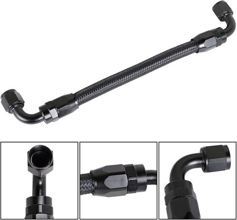 labwork -8AN Black Aluminum Fuel Rails Kit Replacement for LS1 LS6 in Saudi Arabia